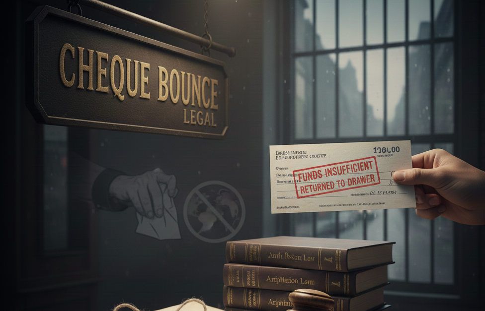 Cheque Bounce & Recovery: Understanding Section 138 of the Negotiable Instruments Act