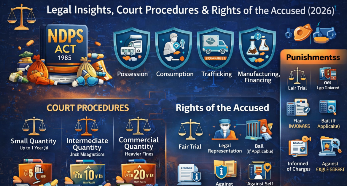 NDPS and Associated Criminal Offences: Legal Insights, Court Procedures & Rights of the Accused