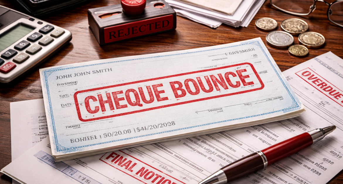 Cheque Bounce in India: Legal Action, Penalties & Complete Process Guide